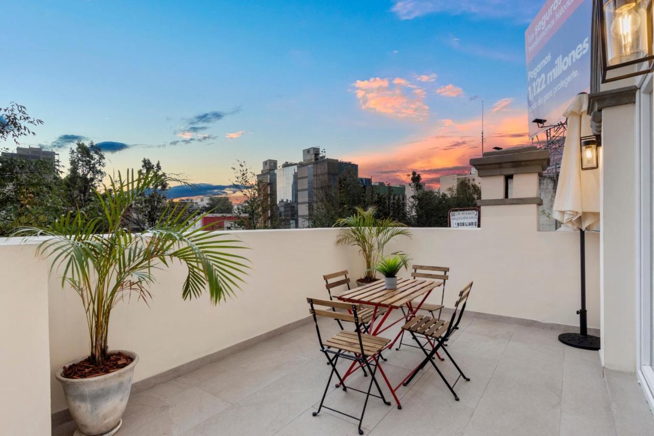 Casa Arcos Chapultepec Apartman Mexikóváros Kültér fotó
